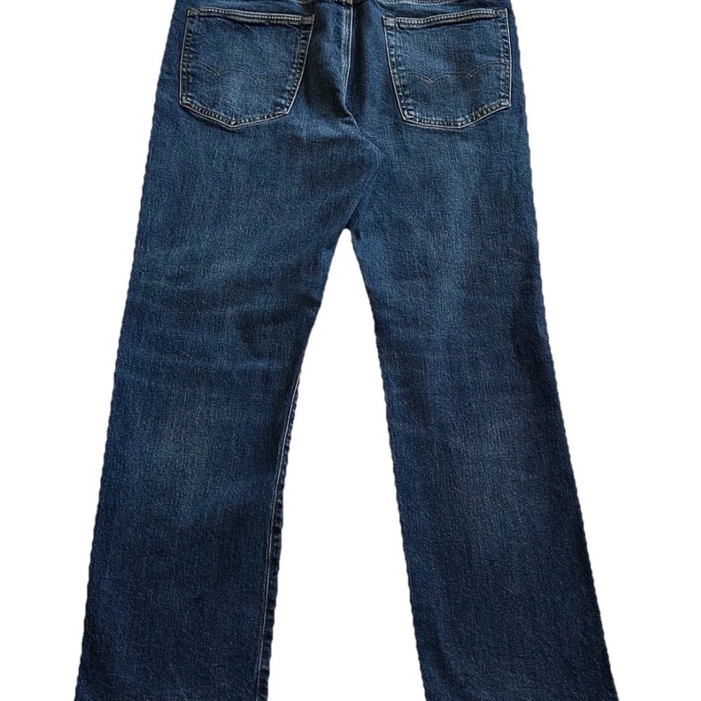 American Eagle Relaxed Distressed Straight Leg Men’s Jeans 32x30-Whiskered Faded - Picture 3 of 10